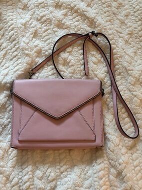 REBECCA MINKOFF WOMEN'S MARLOWE MINI CROSSBODY BAG DUSTY PINK